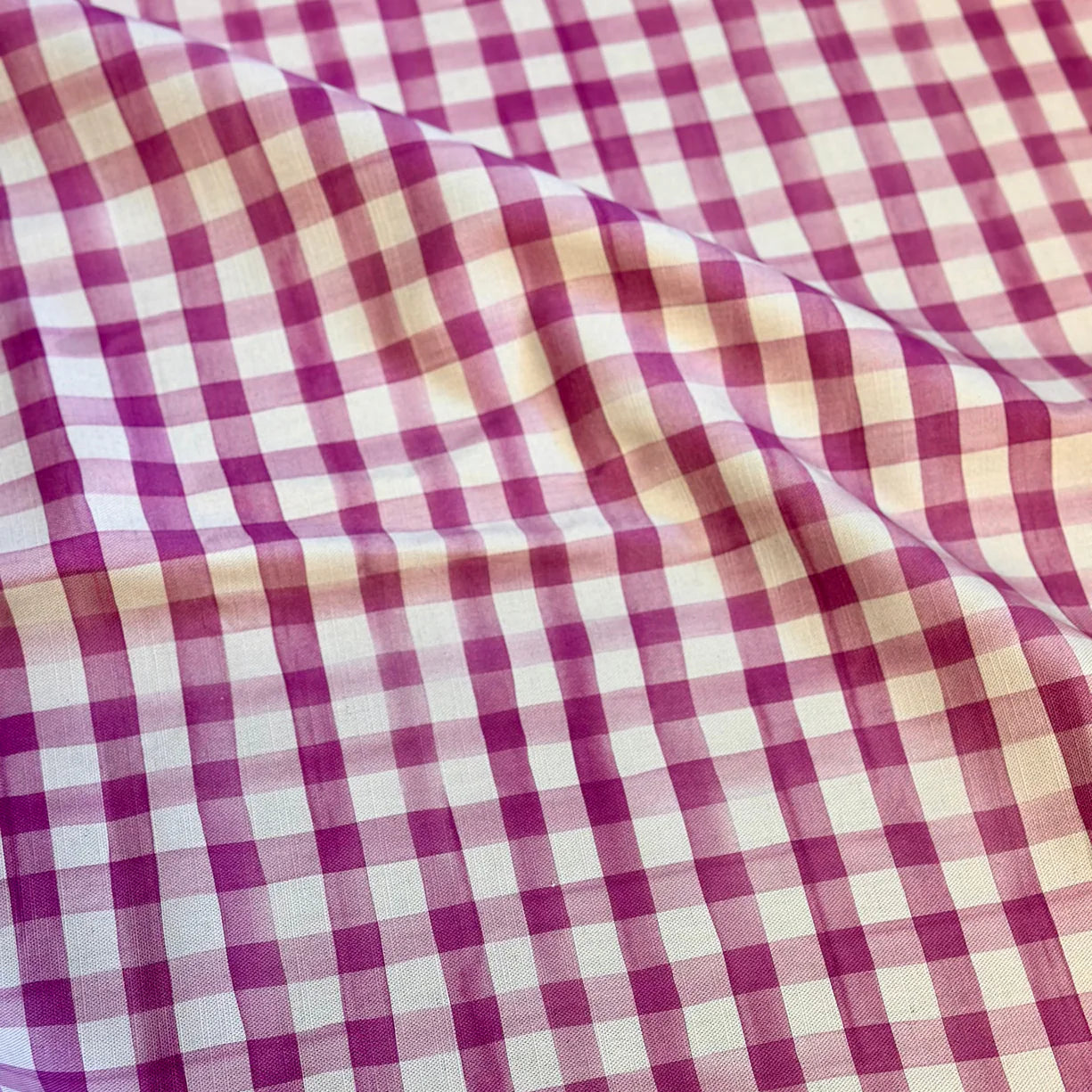 Bluebellgray - Berry Gingham Fabric