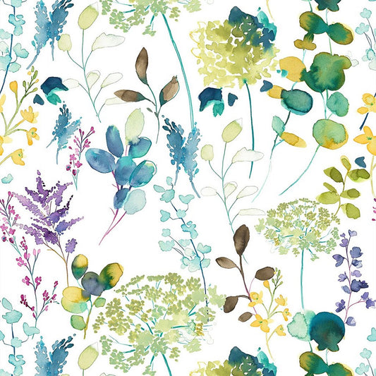 Bluebellgray - Botanical Fabric - Sew Chic Interiors