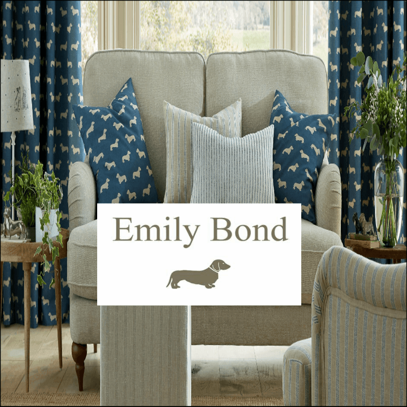 Sew Chic Interiors | Emily Bond Fabrics Stockist | www.sewchicinteriors.co.uk