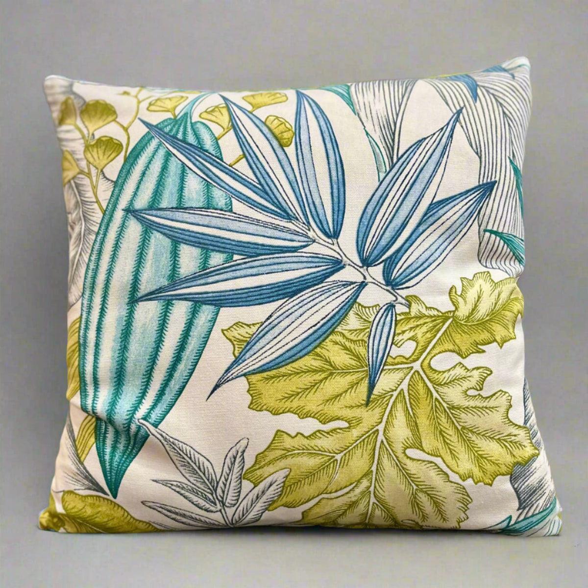 Sew Chic - Lliv Fabrics Cushion Cover - Mallard Velvet Back - Sew Chic Interiors