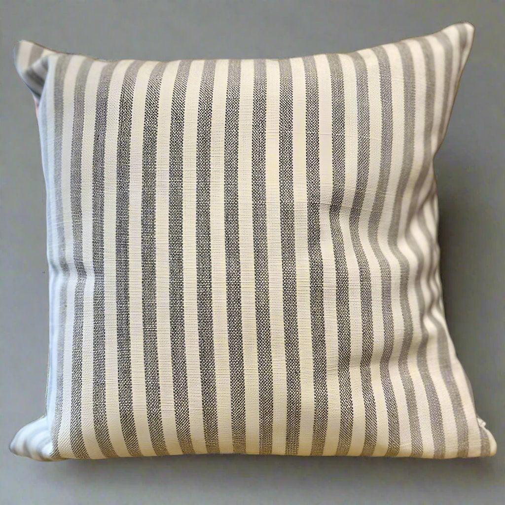 Sew Chic - Miria Flora Ordito Cushion Cover- Beige Velvet Back - Sew Chic Interiors