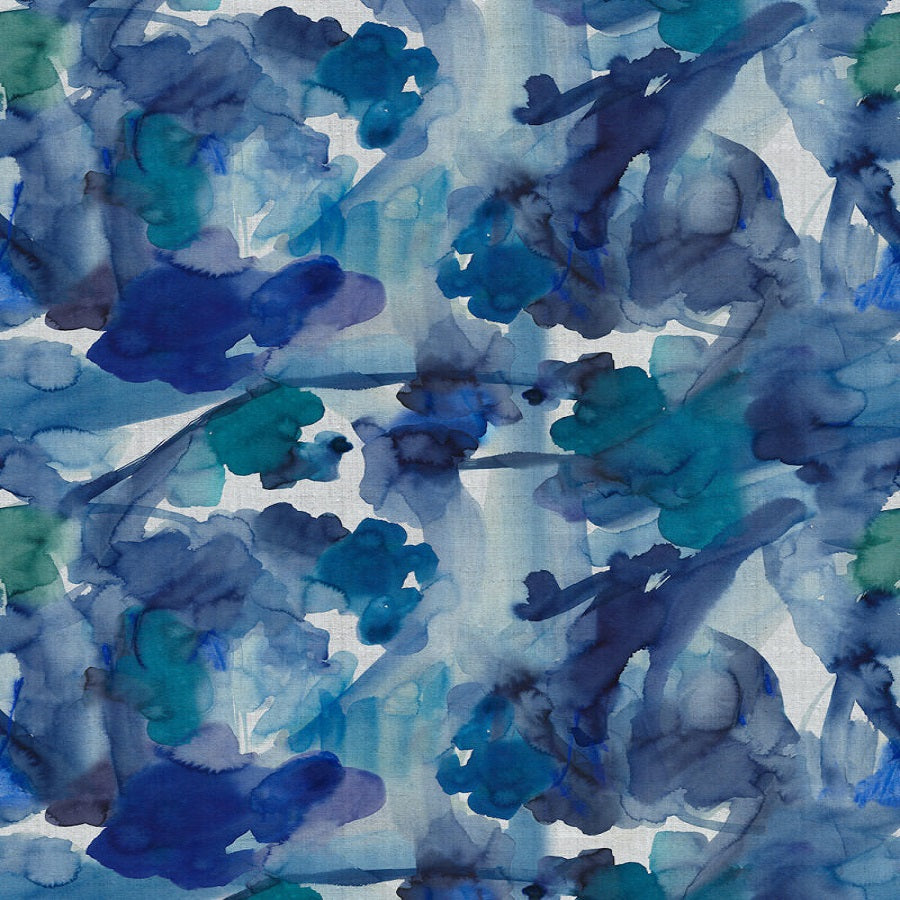 Bluebellgray - Blue Skies Fabric - Sew Chic Interiors