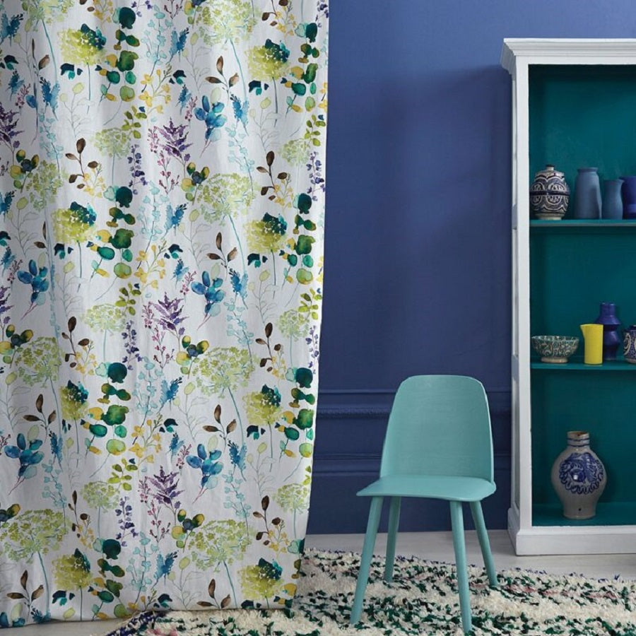 Bluebellgray - Botanical Fabric - Sew Chic Interiors