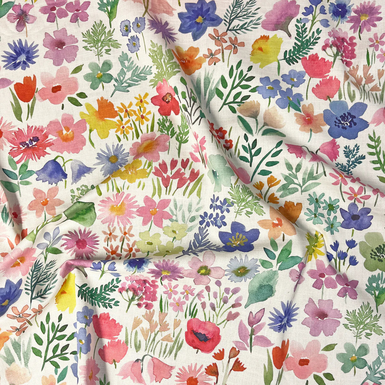 Bluebellgray - Flowers Spring Fabric