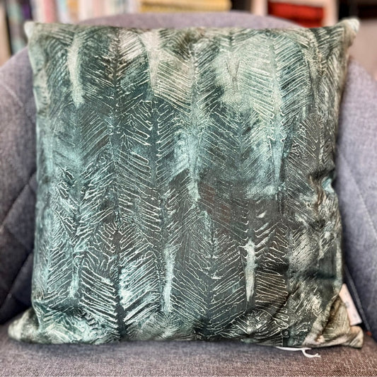 Sew Chic - Warwick Fabrics Lacondon Verdigris Cushion Cover