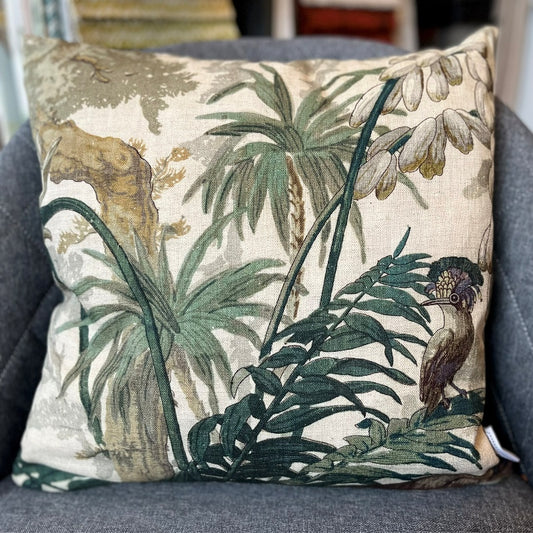 Sew Chic - Warwick Fabrics Glydebourne Forest Cushion Cover