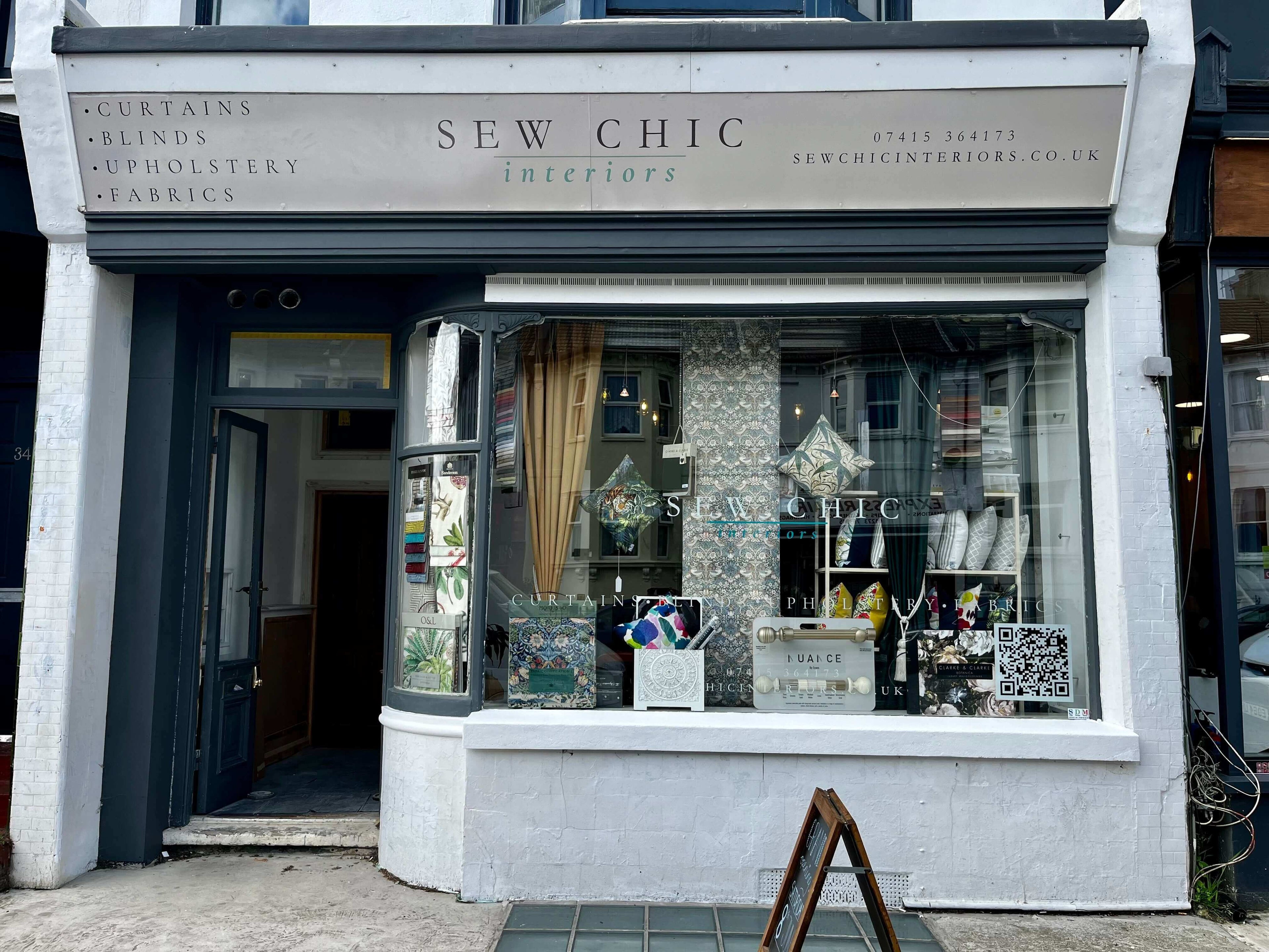 Sew Chic Interiors | 32 Blatchington Road, Hove | www.sewchicinteriors.co.uk