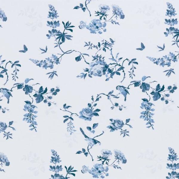 Remnant 0008 - Cath Kidston - Birds & Roses Blue - Sew Chic Interiors