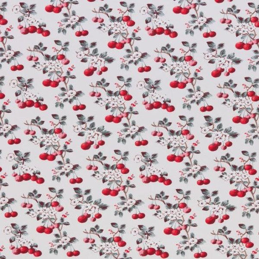 Remnant 0011 - Cath Kidston - Cherry Sprig Red - Sew Chic Interiors